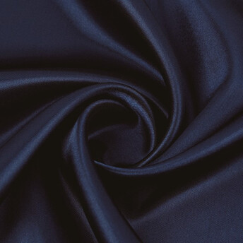 Ткань атлас LuxFabric 115 г/м² 1,5 м 1 м Синий темный