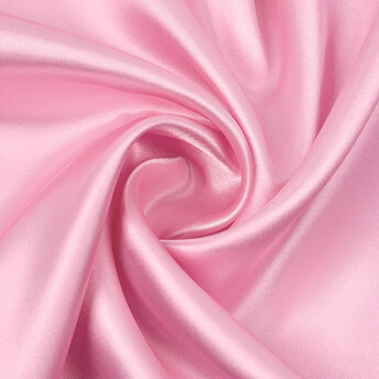 Ткань атлас LuxFabric 115 г/м² 1,5 м 1 м Розовый нежный