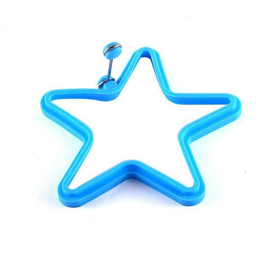 Форма для яичницы Звездочка Bakery 13,4х1,1 см 1 шт. Голубой