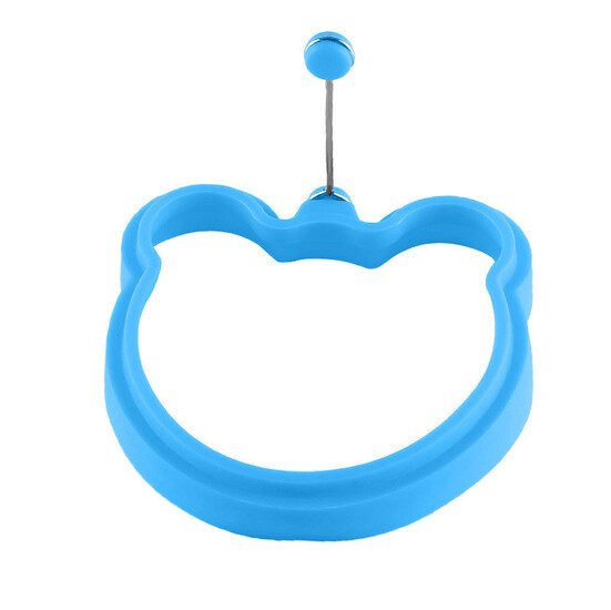 Форма для яичницы Мишка Bakery 10х10,5х2 см 1 шт. Голубой