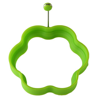 Форма для яичницы Цветочек Bakery 10,8х1,9 см 1 шт. Салатовый