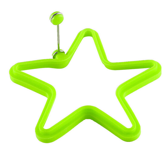 Форма для яичницы Звездочка Bakery 13,4х1,1 см 1 шт. Салатовый