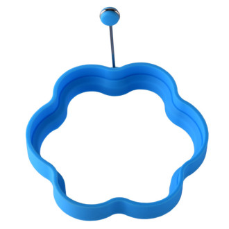 Форма для яичницы Цветочек Bakery 10,8х1,9 см 1 шт. Голубой