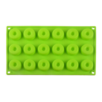 Форма силиконовая 18 яч. 29х17х1,2 см Ø 3,9 см 1 шт. Салатовый