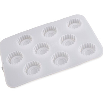 Форма силиконовая Конфета 9 яч. Bakery 14,5х10 см Ø 2,5х1 см 1 шт. Прозрачный