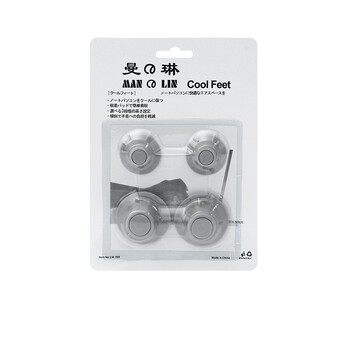 Ножки присоски для охлаждения ноутбука 3,5х1,5 см 4,5х2,5 см Серый