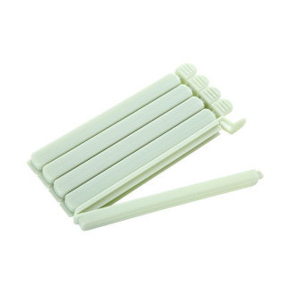 Зажимы для пакетов 12х1,3 см 5 шт. Оливковый