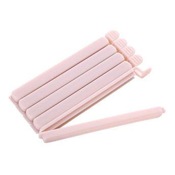 Зажимы для пакетов 12х1,3 см 5 шт. Розовый