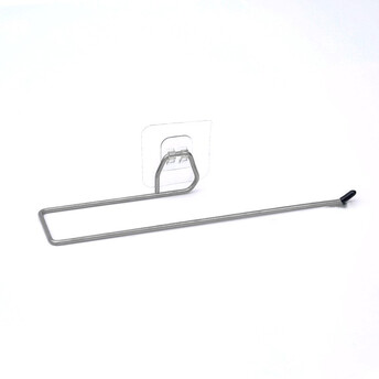Держатель для полотенец из нержавеющей стали 26х5,3 см 1 шт. Платина