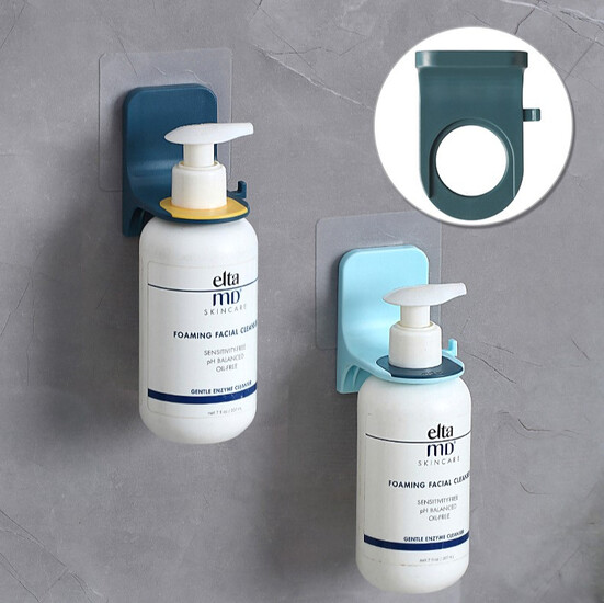 Держатель для моющего средства на Ø 25 мм Ø 28 мм 7,5х4,8х7 см 1 шт. Синий темный