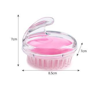 Щетка для мытья волос 8,5х7х7 см 1 шт. Розовый