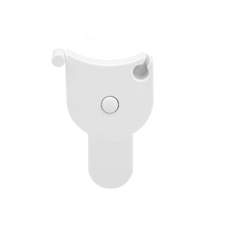 Метр мягкий измерительная лента обхвата 152х1,4 см рулетка 8,5х5,5 см 1 шт. Белый