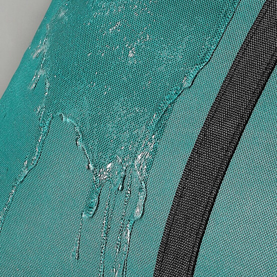 Сумка тканевая с молнией на 125 л 90х50х27 см 1 шт. Зеленый темный