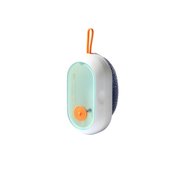 Скребок с дозатором моющего средства 12х7х5 см 1 шт. Белый