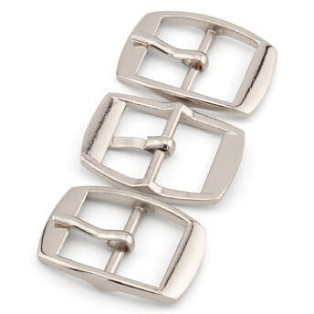 Пряжка прямоугольная Ø 22х19х4,5 мм 1 шт. Платина