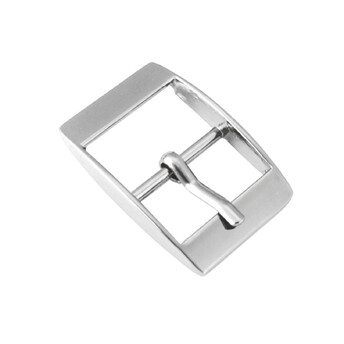 Пряжка прямоугольная Ø 26,5х24х6,5 мм 1 шт. Платина