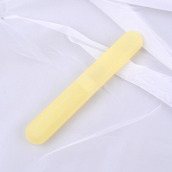 Тубус для зубной щетки 21х3х2 см 1 шт. Желтый