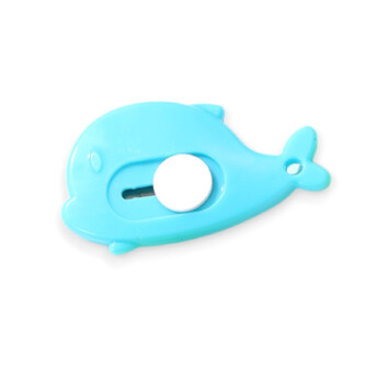 Нож канцелярский автоматический Кит 64х36 мм 1 шт. Голубой