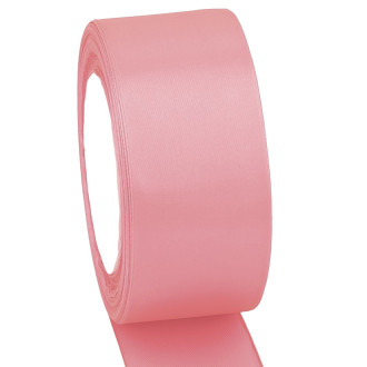 Лента атласная 4 см 1 рулон +-23 м Пыльная роза
