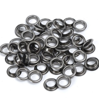 Люверсы втулка+шайба №600 Ø 9 мм 50 шт. Черный Никель