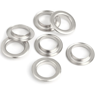 Люверсы втулка+шайба №1000 Ø 12 мм 20 шт. Платина