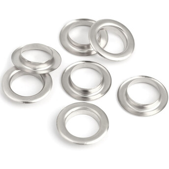 Люверсы втулка+шайба №1000 Ø 12 мм 20 шт. Платина