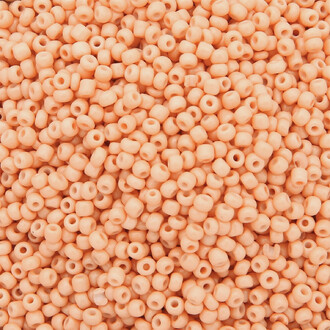 Бисер Натуральный 2 мм 50 г Персиковый