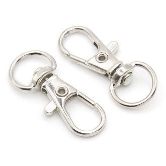 Карабин Барсетка 35х15 мм Ø 8,5 мм 1 шт. Платина