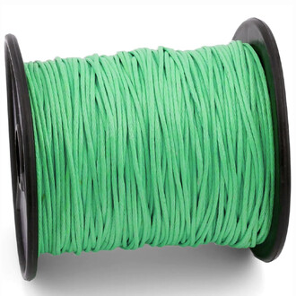 Шнур вощеный 1 мм +-90 м Зеленый