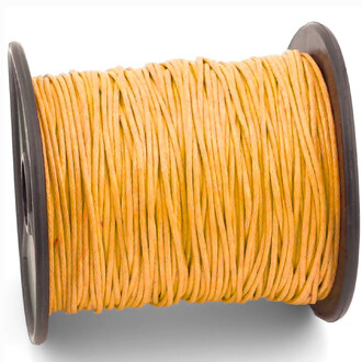 Шнур вощеный 1 мм +-90 м Золотистый