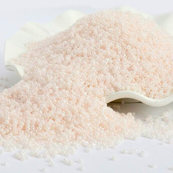 Бисер Блестящий 2 мм 50 г Пудровый