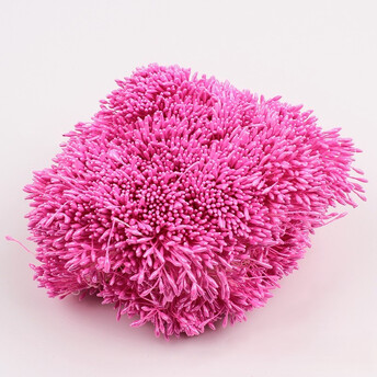 Тычинки двойные перламутровые 6х0,1 см +-360 шт. Розовый