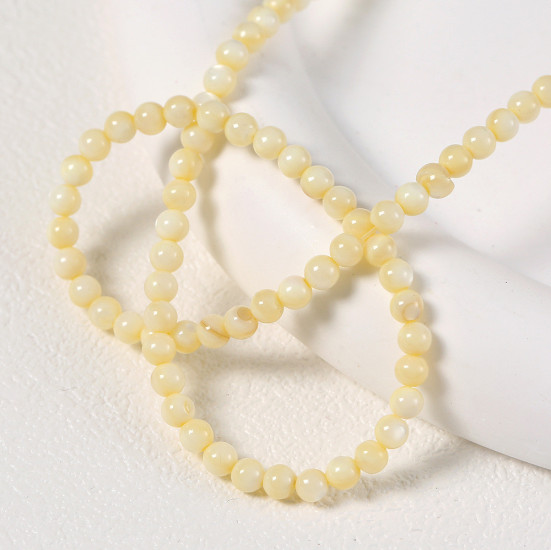 Ожерелье из камня Оникс 6 мм 45 см 1 шт.