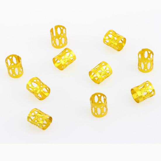 Набор украшений для волос упаковка Zip Lock 7х9 см 80 шт.