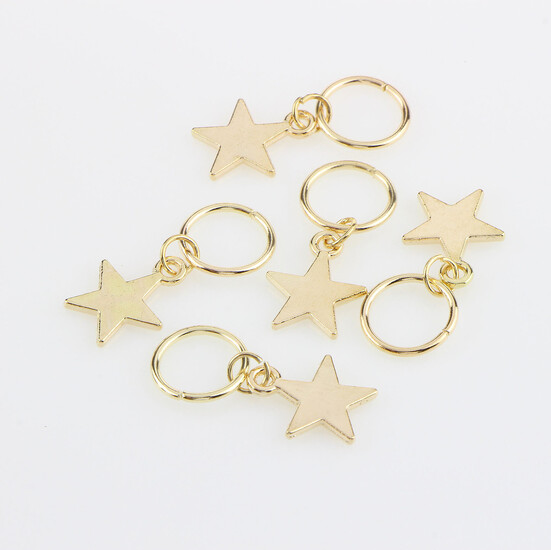 Набор украшений для волос упаковка Zip Lock 7х9 см 80 шт.