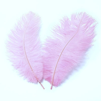 Перья страуса ЮАР 15-20 см 1 шт. Сиреневый