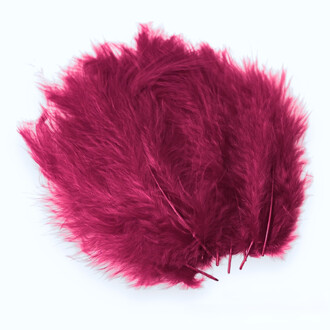 Перья марабу 10-15 см 25 шт. Марсала