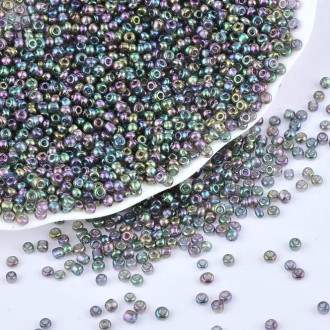 Бисер Бензиновый 2 мм 50 г Серый