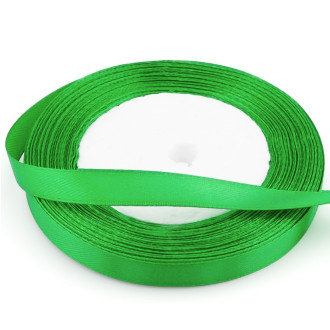 Лента атласная 0,7 см +-23 м 1 шт. Зеленый