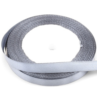 Лента атласная 0,7 см +-23 м 1 шт. Серебристый