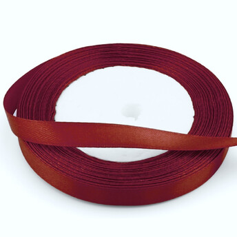 Лента атласная 0,7 см +-23 м 1 шт. Марсала