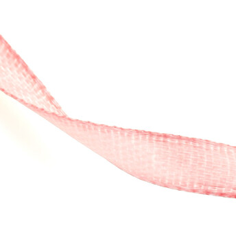 Лента атласная 0,7 см +-23 м 1 шт. Лососевый