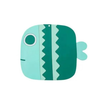 Костер подставка под горячее Fish 11,5х9 см 1 шт. Зеленый