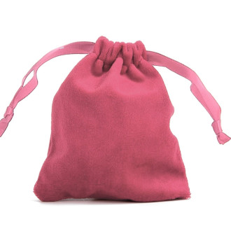 Подарочный мешочек из велюра 8х10 см (+-5 мм) 1 шт. Коралловый