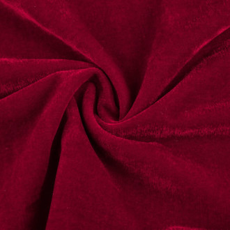 Ткань бархат LuxFabric полиэстер 330 г/м² 1,60 м 1 м Бордовый