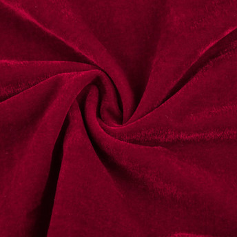 Ткань бархат LuxFabric полиэстер 330 г/м² 1,60 м 1 м Бордовый