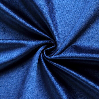 Ткань велюр LuxFabric полиэстер 330 г/м² 1,50 м 1 м Электрик