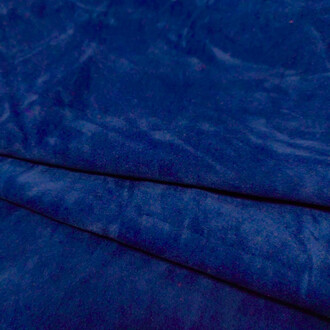 Ткань бархат LuxFabric 160 г/м² 1,50 м 1 м Электрик