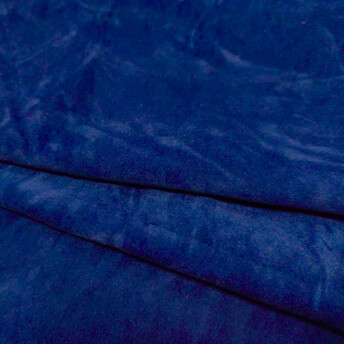 Ткань бархат LuxFabric 160 г/м² 1,50 м 1 м Электрик