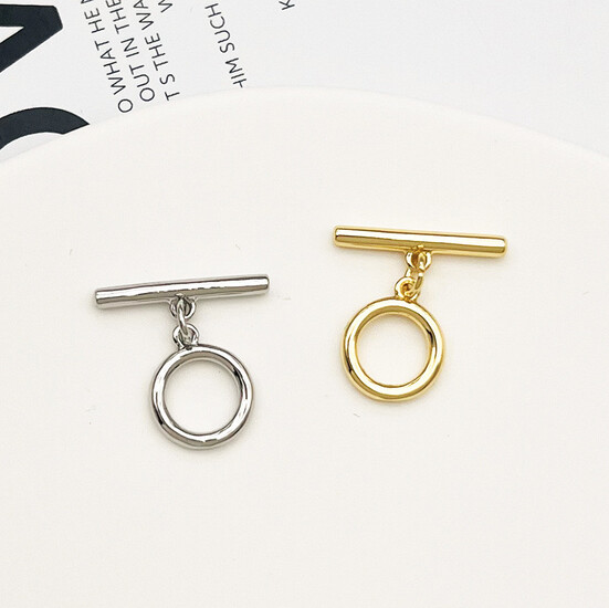 Замок тогл Classic медный 18К позолота 20,5 мм/14 мм 1 шт. Золото